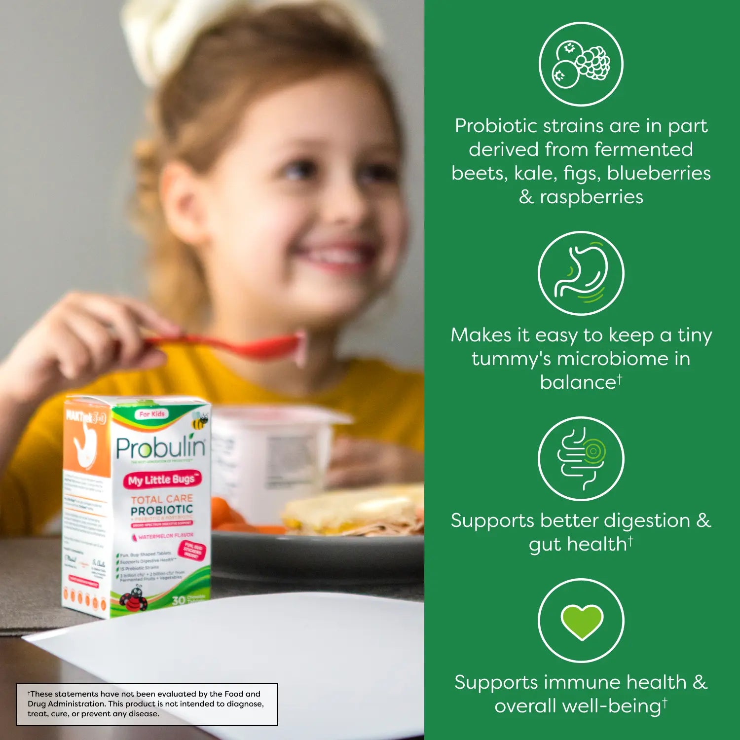 My Little Bugs™ Chewable Probiotic For Kids - 30 Count Probulin